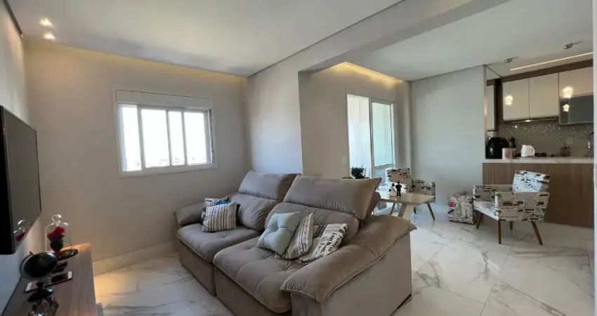 Apartamento com varanda a venda/permuta em Santo André-Vila Apiaí