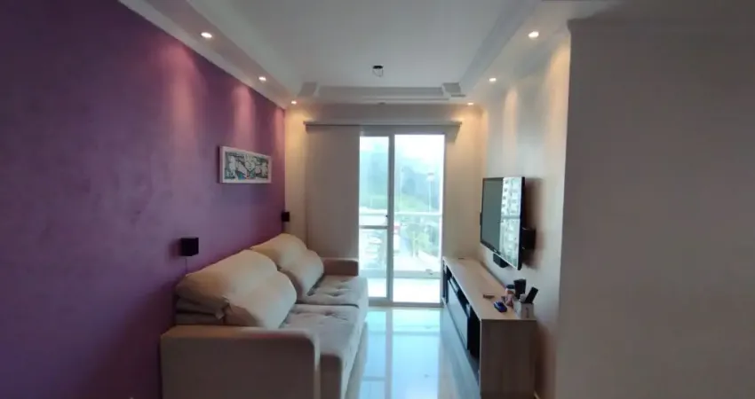 Apartamento com sacada e semi mobiliado a venda/permuta em são bernardo do campo-santa terezinha