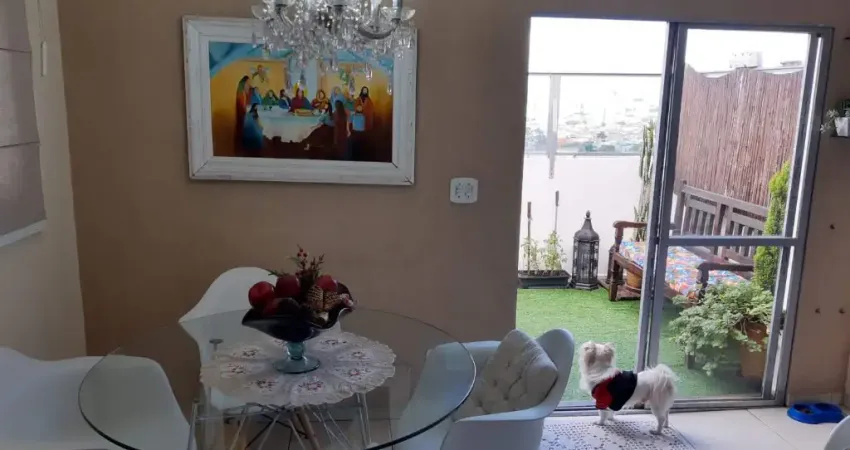 Apartamento cobertura duplex e semi mobiliado a venda/permuta no Parque Novo Mundo