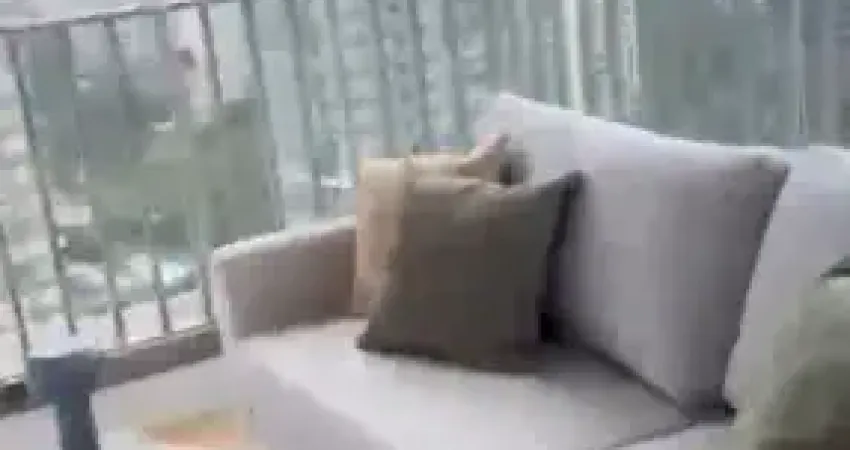 Apartamento studio, novo, mobiliado com varanda ampla para locação na vila nova conceição