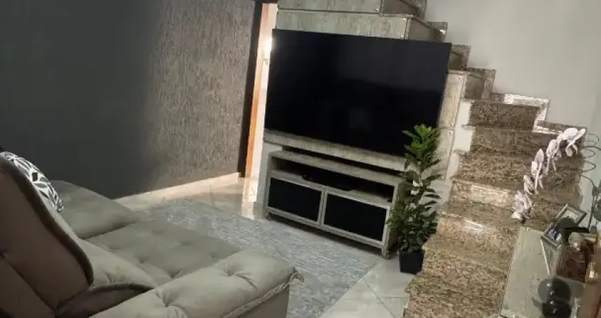 Sobrado mobiliado, com varanda e área gourmet para venda/permuta no jardim rodolfo pirani