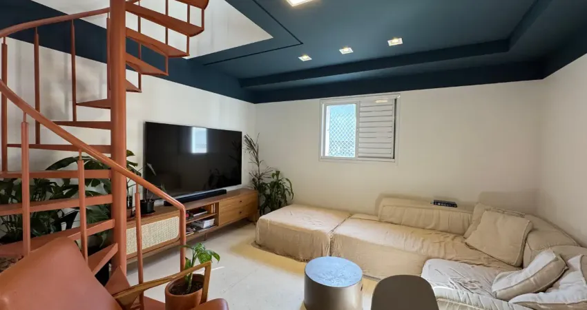 Apartamento cobertura mobiliado e com e suíte para locação na república