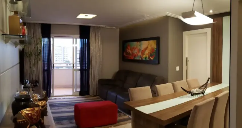Lindo Apartamento decorado com 90m² de área útil ,3 quartos, 2 banheiros, 2 vagas