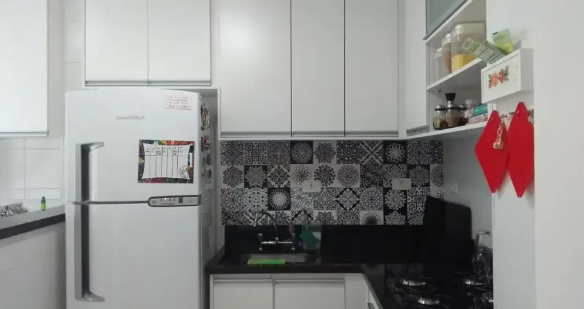 Apartamento de 61m², 8º andar, 1 vaga de garagem, 2 quartos com móveis planejados