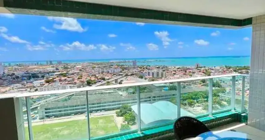 Apartamento com vista mar no varandas do alto