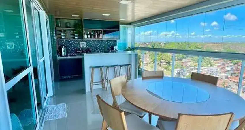Apartamento pé na areia com 4 suítes na praia de guaxuma
