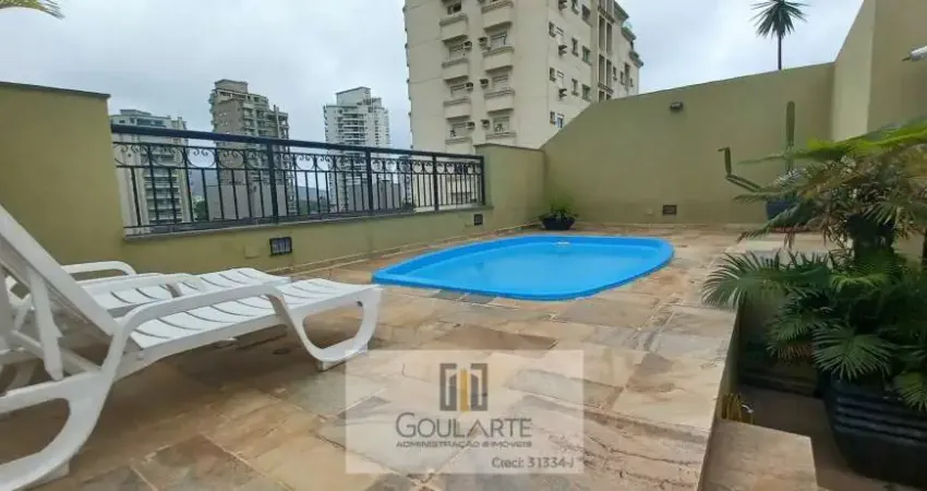 Cobertura Duplex com piscina e churrasqueira em lado praia na Enseada-Guarujá/SP.