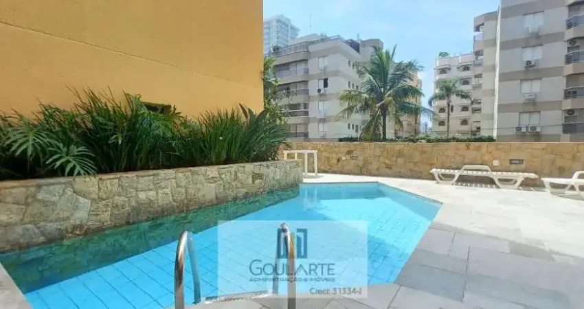 Apartamento alto padrão com acesso a sacada, 2 dormitórios sendo 1 suíte, lazer no condomínio, lado praia - enseada - guarujá/sp.