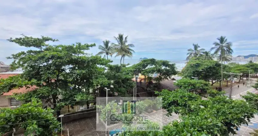 Apartamento alto padrão sacada vista total mar, 4 dormitórios sendo 1 suíte, lazer no condomínio na praia da Pitangueiras-Guarujá/SP.