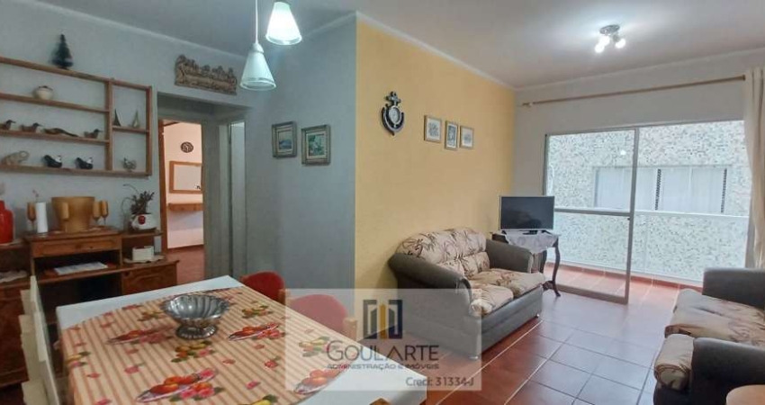 Apartamento com acesso a sacada, 3 dormitórios, lado praia - Enseada-Guarujá/SP