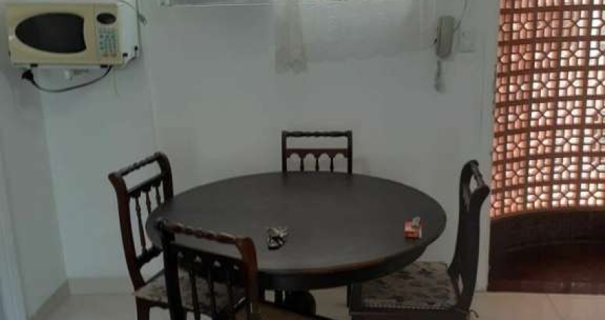 Apartamento padrão com 1 dormitório vista parcial do mar na praia da Pitangueiras-Guarujá/SP.