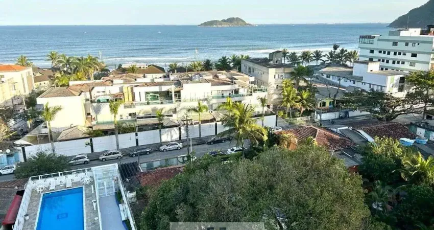 Apartamento Alto Padrão vista total mar, 2 dormitórios sendo 1 suíte, á menos de 100 metros do mar - TOMBO-GUARUJÁ/SP.