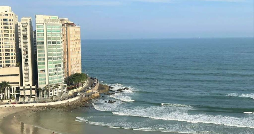 Apartamento alto padrão com 3 dormitórios, vista mar na praia da Pitangueiras-Guarujá/SP.