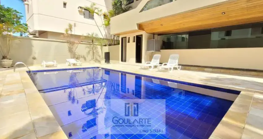 Apartamento alto padrão, 3 dormitórios sendo 1 suíte, lazer no condomínio, lado praia da ENSEADA - Guarujá/SP.