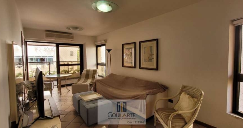 Apartamento alto padrão com sacada, 3 dormitórios sendo 1 suíte, na praia da PITANGUEIRAS-Guarujá/SP.