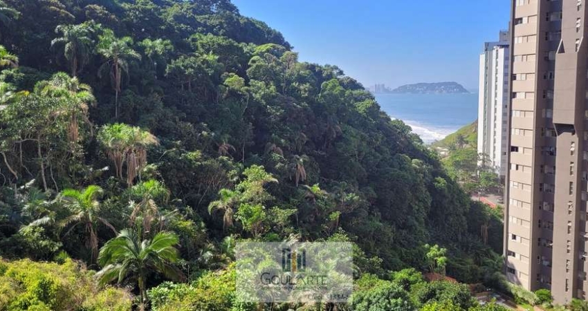 Apartamento alto padrão com sacada vista mar, 4 dormitórios sendo 1 suíte climatizada, lazer completo no condomínio - PITANGUEIRAS-Guarujá/SP.