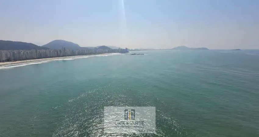 Apartamento alto padrão frente mar, 3 suítes com vista total do mar, lazer completo no condomínio - ASTÚRIAS-Guarujá/SP.
