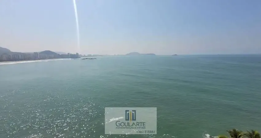 Apartamento alto padrão frente mar, 3 suítes com vista total do mar, lazer completo no condomínio - ASTÚRIAS-Guarujá/SP.