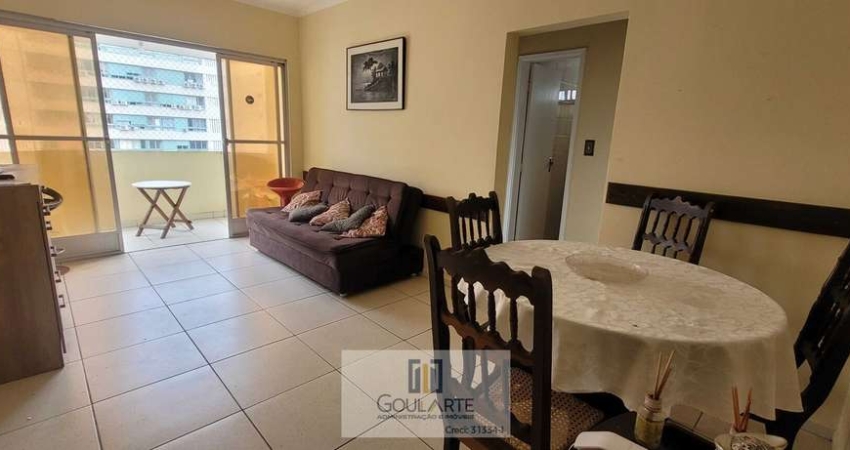Apartamento com 1 suíte, á menos de 150 metros do mar - PITANGUEIRAS-Guarujá/SP.