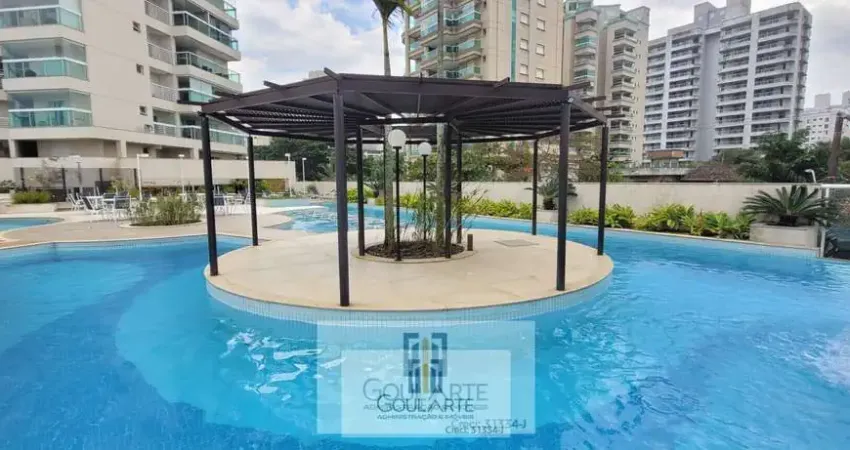 Apartamento com vista mar e  sacada gourmet,2 dormitórios, condomínio clube ,lado praia da ENSEADA - Guarujá/SP.