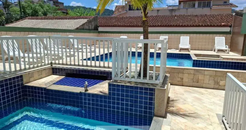 Apartamento com 1 suíte, lazer no condomínio, lado bairro na praia da ENSEADA-GUARUJÁ/SP.