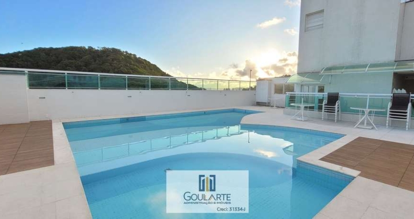 Apartamento com sacada gourmet , 3 dormitórios climatizados sendo 2 suítes, lazer completo no condomínio, PITANGUEIRAS - Guarujá/SP.