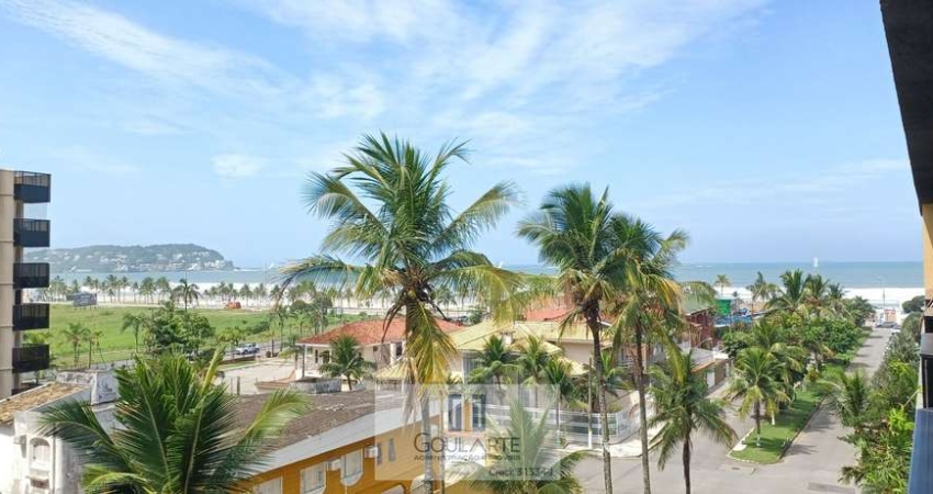 Apartamento Alto Padrão com acesso a sacada vista mar, 3 dormitórios sendo 2 suítes, lazer no condomínio, lado praia - ENSEADA - Guarujá/SP.
