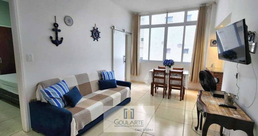 Apartamento reformado, à menos de 100 metros do mar, 2 suítes, na praia das PITANGUEIRAS-Guarujá/SP