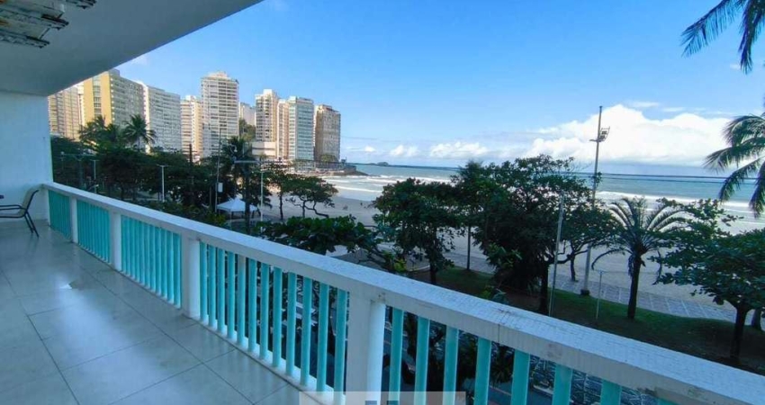 Apartamento alto padrão com vista mar, 3 dormitórios sendo 1 suíte, condomínio frente mar, PITANGUEIRAS - Guarujá/SP.