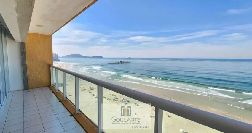 Apartamento alto padrão frente mar com 6 dormitórios sendo 4 com vista mar, lazer no condomínio na praia das PITANGUEIRAS - Guarujá/SP.
