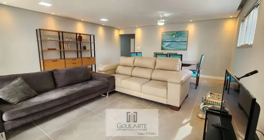 Apartamento com 3 dormitórios sendo 1 suíte + 1 dormitório de serviço, à 1 quadra da praia das PITANGUEIRAS- Guarujá/SP.