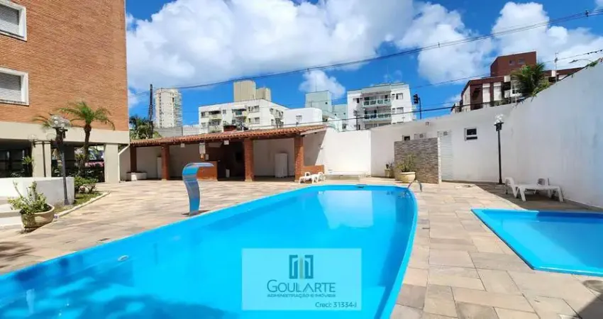 Apartamento com lazer no condomínio, 2 dormitórios sendo 1 suíte + 1 dormitório de serviço, lado bairro, enseada-guarujá/sp.