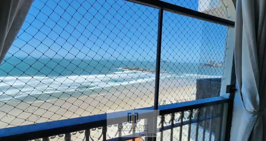 Apartamento alto padrão com sacada frente mar, 3 suítes climatizadas + dormitório de serviço, na praia das pitangueiras- guarujá/sp.