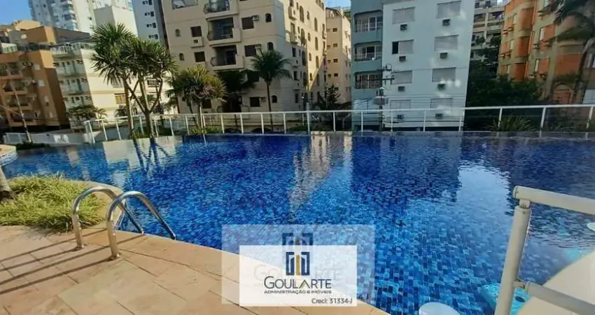 Apartamento alto padrão com sacada gourmet e vista do mar, 3 dormitórios climatizados sendo 1 suíte, lazer no condomínio, lado praia da enseada - guarujá/sp.
