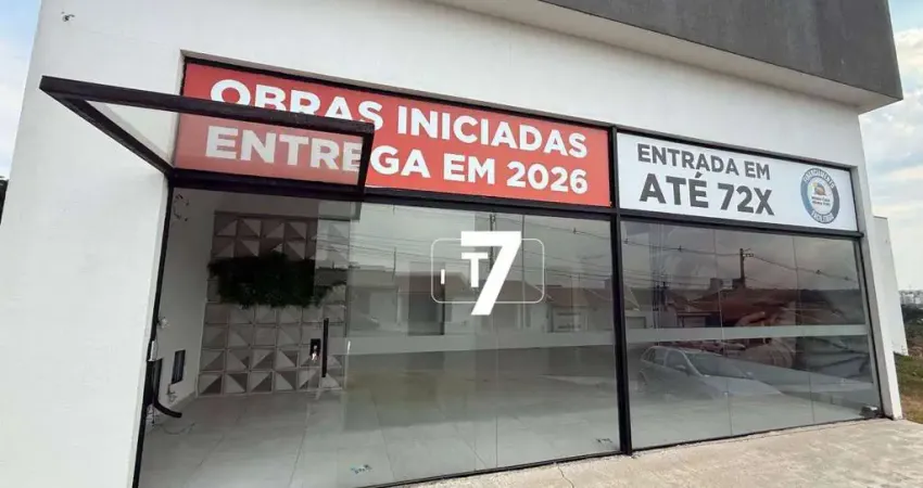 Salão para alugar, 100 m² por r$ 3.000/mês - jardim das gaivotas - indaiatuba/sp