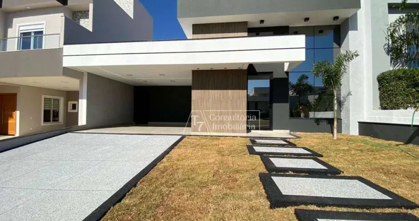 Casa com 3 dormitórios, 190 m² - venda por r$ 1.900.000,00 ou aluguel por r$ 11.459,86/mês - condomínio dona lucilla - indaiatuba/sp