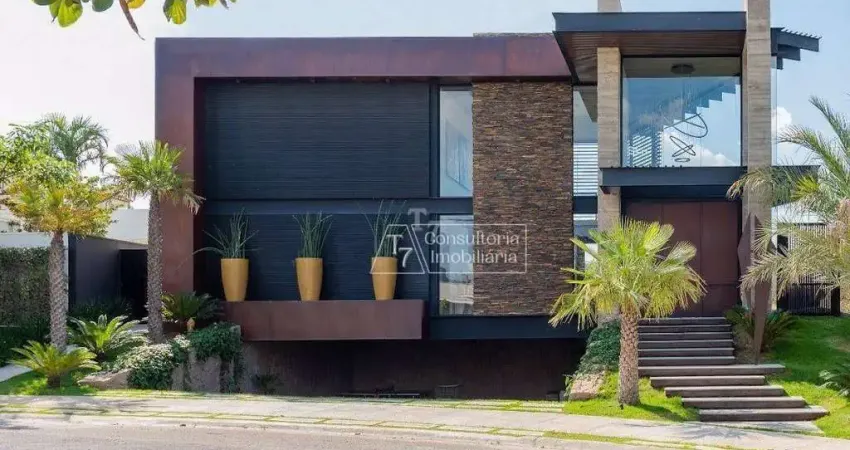 Casa com 5 dormitórios à venda, 460 m² por r$ 6.800.000,00 - condomínio helvetia park iii - indaiatuba/sp