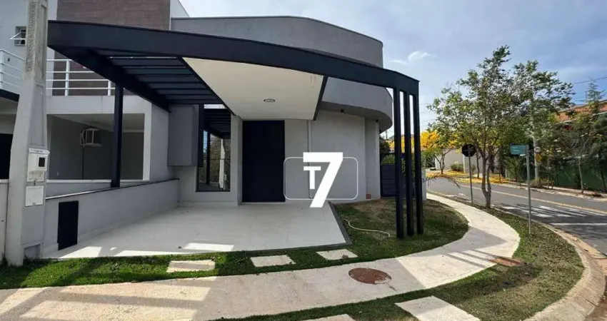 Casa com 3 dormitórios para alugar, 96 m² por r$ 5.010,00/mês - condomínio montreal residence - indaiatuba/sp