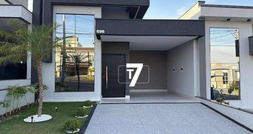 Casa com 3 dormitórios à venda, 161 m² por r$ 1.450.000 - condomínio park gran reserve - indaiatuba/sp