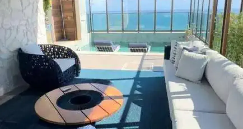 Cobertura com 4 dormitórios à venda, 374 m² por R$ 6.900.000,00 - Jaguaribe - Salvador/BA