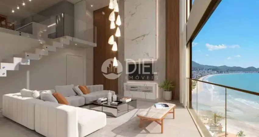 Duplex 3 suítes 4 vagas vista mar em perequê, pereque, porto belo - sc