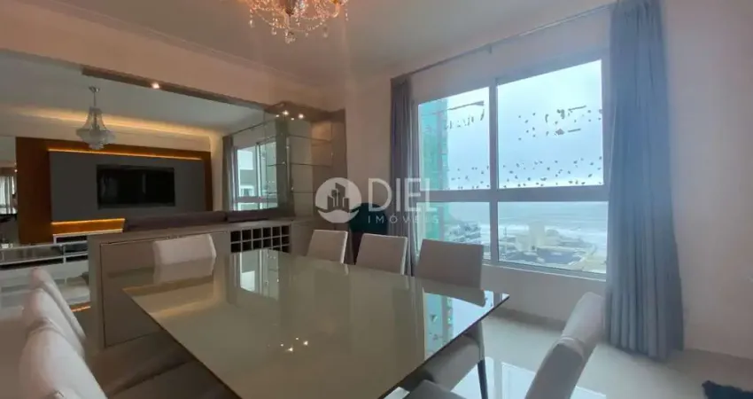 Vista mar mobiliado 4 dorm 3 suítes em meia praia, meia praia, itapema - sc