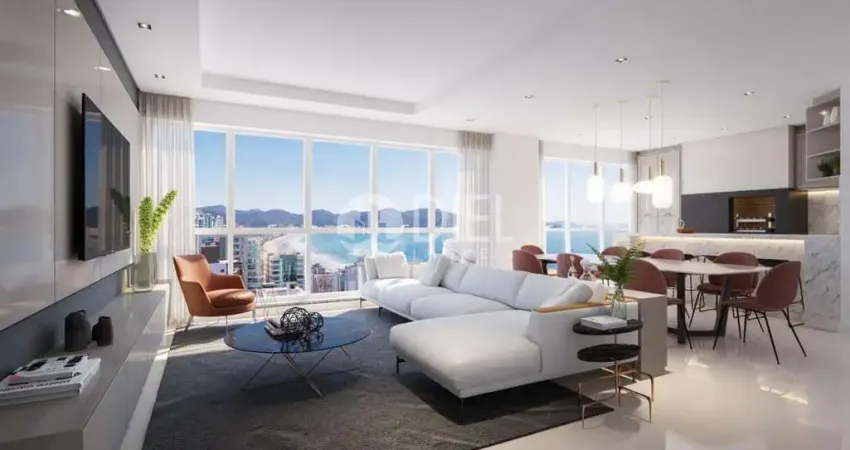 Apartamento com 5 suítes 2 vagas em itapema-sc , meia praia, itapema - sc