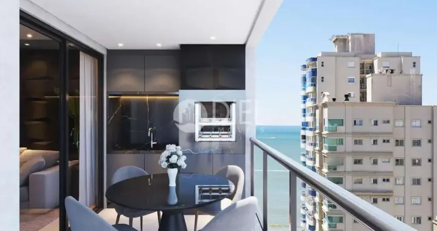 Em meia praia, itapema-sc com 3 suítes e 2 vagas, meia praia, itapema - sc