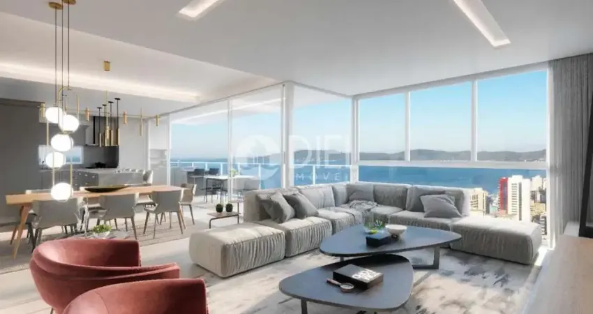 Apartamento alto padrão com 4 suítes em itapema-sc, meia praia, itapema - sc