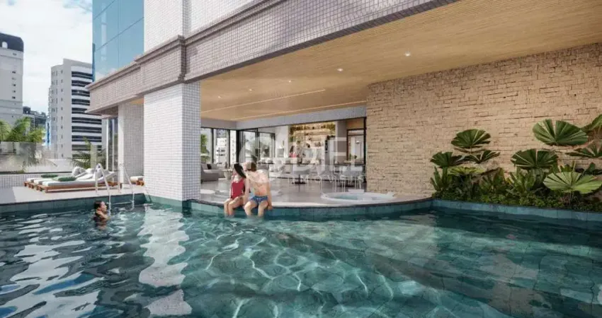 Apartamento na meia praia - sc com 4 suítes!, meia praia, itapema - sc