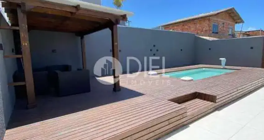 Casa com piscina + 4 vagas de garagem, alto são bento, itapema - sc