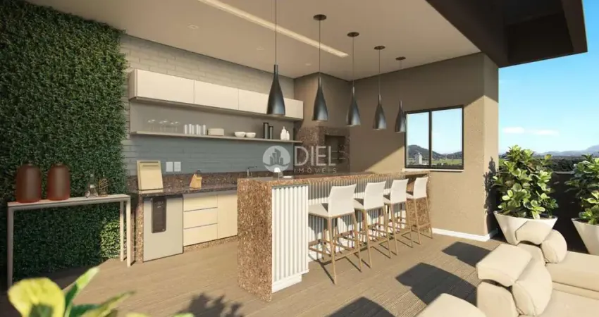 Apartamento com 2 dormitórios e 1 suíte + 2 vaga, pereque, porto belo - sc