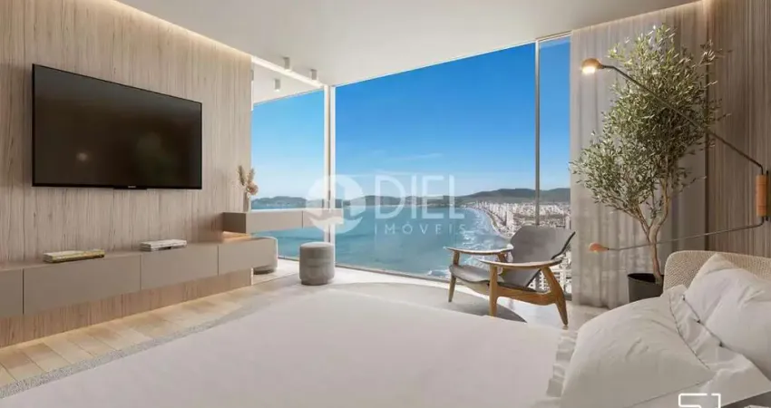 Apartamento com 5 suítes- frente ao mar!, meia praia, itapema - sc