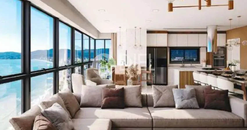 Apartamento com 4 suítes e 4 vagas em itapema-sc!, meia praia, itapema - sc